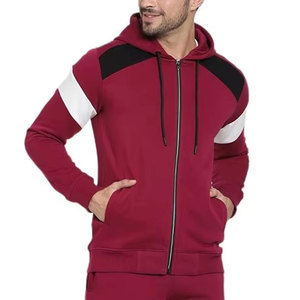 New Style <b>Men</b> Athletic Jogger Set With Full Zip <b>Track</b> <b>Jacket</b> Activewear OEM ODM Wholesale Supplier - Product Image 3