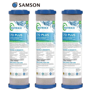 Cartouches de filtres à eau à haute absorption, média en coque de noix de coco, faible chute de pression, longue durée de vie, traitement professionnel - Product Image 1