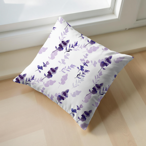 Cojín Decorativo de Algodón, Funda de Cojín Cuadrada Suave con Cierre Oculto para Decoración Moderna del Hogar - Product Image 1