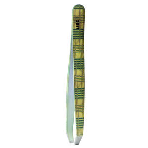 Juego de Pinzas UBI de 2 Piezas, Pinzas de Precisión de Acero con Alto Contenido de Carbono y Punta Plana para Dar Forma a las Cejas y Eliminar Vello Encarnado, Ecológicas - Product Image 3