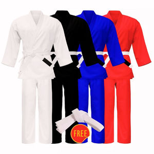 Uniforme de Karate de algodón y poliéster Unisex de alta calidad, logotipo personalizado, artes marciales, Gis para entrenamiento de lucha, nuevo estilo cómodo - Product Image 2