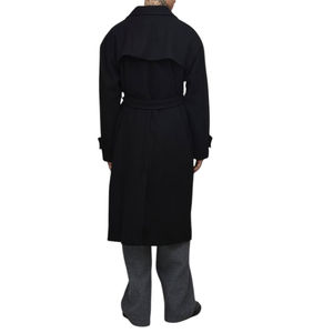 Abrigo Largo de Invierno para Hombre, Estilo Urbano, Formal, Talla Grande, Doble Botonadura, Ecológico, Transpirable, 100% Lana - Product Image 5