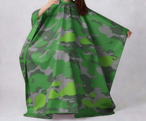 เสื้อคลุมช่างทำผมกันน้ำลายพรางสีเทา - Product Image 2