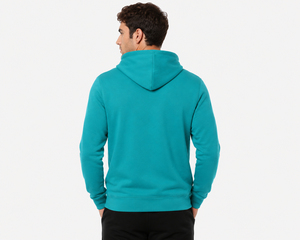 Casual mens hooded zip top delivering modern comfort breathable softness and stylish versatility for everyday relaxed fashion - Product Image 3