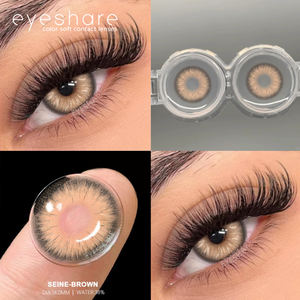 คอนแทคเลนส์แบบนิ่ม Eyeshare Oem/Odm สีดำ น้ำเงิน น้ำตาล เทา  เลนส์สี  คอนแทคเลนส์สี  ใช้งานได้ 1 ปี  เลนส์แว่นตา - Product Image 5