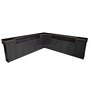 Nuevo Mueble de Salón, Estante de Exhibición para Uñas, MDF de Vietnam, Madera Contrachapada Moderna, Estación de Manicura, Muebles Comerciales, Gabinetes - Product Image 2