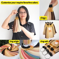 Extensions de cheveux naturels vietnamiens Remy double épaisseur, pointe plate à la kératine, vente en gros, les plus vendues