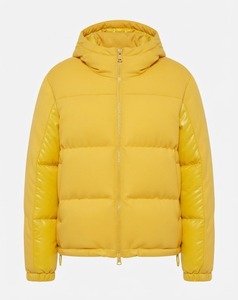 Veste matelassée de luxe pour homme ZEDDISH CLOTHING - Tissu tricoté respirant, extérieur en laine, col montant standard recouvert - Product Image 5