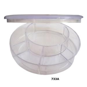 Contenedor de plástico de alta calidad con 5 compartimentos para herramientas de fabricación de joyas, venta al por mayor, precio más bajo, mejor producto para la fabricación de joyas. - Product Image 1