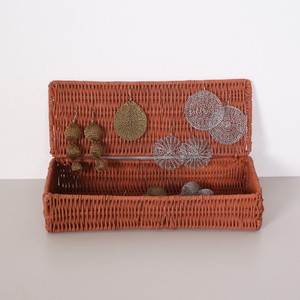Clothes <b>drawer</b> <b>storage</b> box handmade rattan lidded basket <b>boxes</b> top Vietnamese supplier wholesale - Product Image 6