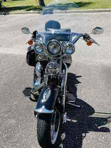 Motocicleta <span class=keywords><strong>Harley</strong></span>-<span class=keywords><strong>Davidson</strong></span> Usada Personalizada, Modelo 2003, Springer Softail Cruiser, Diseño Atemporal de Origen Estadounidense, Conducción Cómoda - Product Image 2