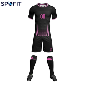 Customized Soccer Uniform Set with Quick-Dry Breathable Polyester Custom <b>Design</b> & Logo Football Jersey Shorts Socks OEM <b>Service</b> - Product Image 5