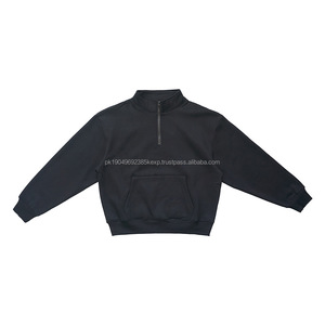 Logo personnalisé 350gsm sweats à capuche streetwear en coton non doublé, confortable et chaud - Product Image 1