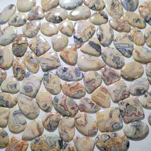 หินควอตซ์ธรรมชาติขัดเงา Crazy Lace Agate สวยงาม ขายส่งราคาถูก เหมาะสำหรับทำเครื่องประดับผู้หญิง - Product Image 2