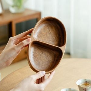 Handmade Wooden Organizer Tray Decorative Wabi Sabi Style Polished Storage Tray for Living Room Bedroom Entryway Table Decor - Product Image 5