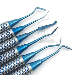 Instrumentos de Relleno Restaurador de Composite, Herramientas Dentales Manuales de Acero Inoxidable, Reutilizables, con Agarre Ergonómico para Precisión en el Material - Product Image 6