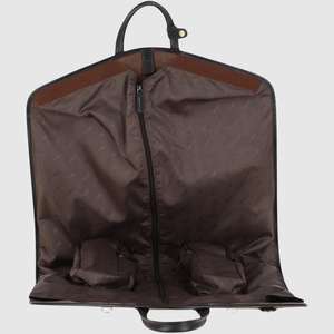 Sac de transport pour costume en cuir véritable fait main, léger et de luxe, avec fermeture éclair robuste, idéal pour les voyages décontractés, vente en gros - Product Image 2
