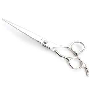Tijeras de Peluquería Profesionales de Acero Inoxidable Plateado de Primera Calidad, Ligeras, con Estuche de Cuero PU - Product Image 1