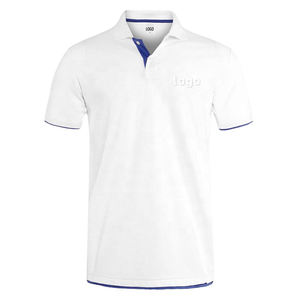 Polos de Hombre de Poliéster de Alta Calidad, Logotipo Personalizado Bordado, Polo de Golf de Algodón para Hombre - Product Image 4