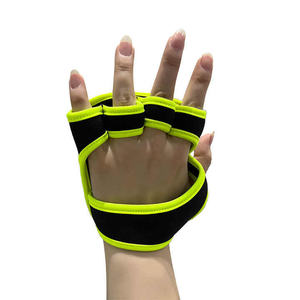 Gants de musculation avec rembourrage confortable pour la paume, sangle de poignet réglable, gants de protection pour l'entraînement physique - Product Image 5