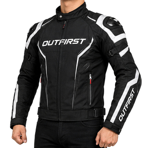 Veste de moto en cuir sur mesure pour l'hiver, coupe-vent, anti-UV, équipement de protection pour la course - Product Image 4