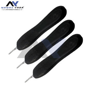 Manche de scalpel # 3 instruments chirurgicaux compatibles avec poignée en plastique noir, prix de gros pour instruments de podologie - Product Image 3