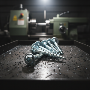 Tornillo para madera de cabeza alomada, métrico/pulgadas, autorroscante, Phillips/Pozi Drive, de acero al carbono/inoxidable, zincado/niquelado, rosca gruesa - Product Image 1