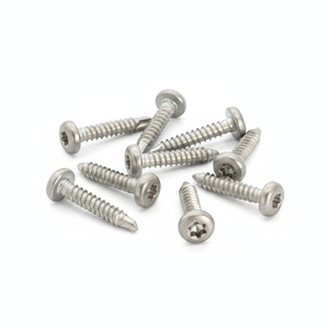 PDC Pan Head Stainless Steel (304/316/410) Self-Drilling Screws Class 8 Grade Natural Finish Metric Inch Phillips Standard - Product Image 1