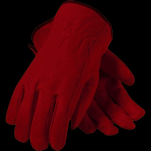 Gants de sécurité résistants à la chaleur Vantrex Industries, 12 pouces, jaunes, avec manchette élastique, bouts des doigts antidérapants, 7 oz, usage général - Product Image 4