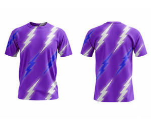 เสื้อยืดแบบซับลิเมชั่นสั่งทำจำนวนมาก |   ไซส์ผู้ชาย ผู้หญิง และเยาวชน |   ชุดกีฬาฝึกซ้อมน้ำหนักเบา แห้งเร็ว - Product Image 4