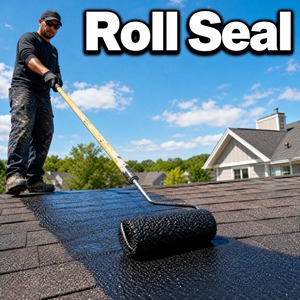 Leak Prevention Low Odor Eco Friendly Quick Dry <b>Waterproof</b> Low VOC Coating 1K For Asphalt Shingle Roof Safe Fast Surface - Product Image 4