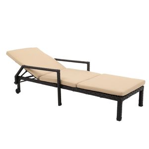 Sedia a rotelle con seduta ampio rivestimento in tessuto marrone a quattro file, design confortevole - Product Image 1
