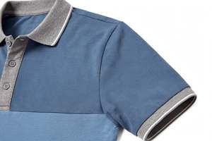 Camiseta Polo Casual para Hombre, Manga Corta, Diseño de Bloques de Color, Transpirable, Camiseta Deportiva de Verano, Etiqueta Privada Personalizada - Product Image 4