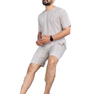 Nouveaux ensembles décontractés d'été en polyester pour sublimation numérique : T-shirt et short imprimés sur toute la surface, style Ringer - Product Image 4