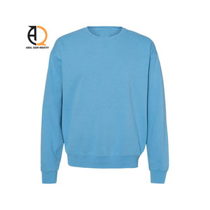 Meilleures ventes : Sweat-shirt uni à col côtelé pour homme, respirant et confortable - Product Image 6