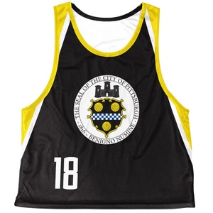 Conception personnalisée OEM imprimé léger antibactérien unisexe sublimé réversible Lacrosse Pinnies haute qualité pour Lacrosse - Product Image 1