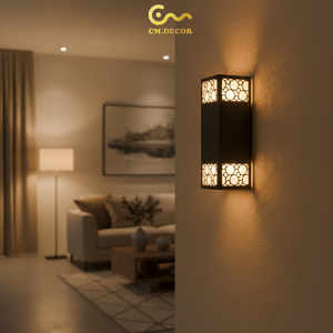 โคมไฟติดผนัง LED สแตนเลสเกรดพรีเมียม CM Decor สำหรับใช้ภายในและภายนอกอาคาร กันน้ำ - Product Image 2