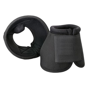 <b>Equestrian</b> Horse Bell Boots Neoprene Breathable Shock Absorbing Tear Resistant Luxury Competition Comfortable Durable - Product Image 2