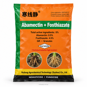 HANXIANJING 0,5% Abamectine 4,5% Fosthiazate GR Nématicide pour les nématodes de la tuteur de concombre 800g Sac - Product Image 1