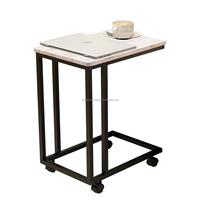 Table centrale moderne en métal avec table d'appoint multifonction au design minimaliste pour le salon ou la chambre à coucher de l'usine du Viet Nam