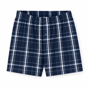 Calzoncillos Boxer a Cuadros para Hombre, 100% Algodón, Transpirables, de Tiro Medio - Product Image 6