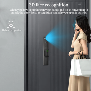 TUYA WIFI 6068 Einsteckschloss mit 9 Sprachen, Digitales Smart-Türschloss mit Optionaler Kamera und Gegensprechanlage für Wohnungen - Product Image 5