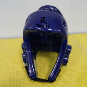 อุปกรณ์ป้องกันศีรษะเทควันโด หนังวัวแท้ ปรับแต่งได้ เป็นมิตรกับสิ่งแวดล้อม ระบายอากาศได้ดี สำหรับการฝึกศิลปะการต่อสู้ พร้อมสัมผัสภายในที่นุ่มนวล - Product Image 3