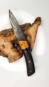 Cuchillo Plegable de Cobre Damasco de Última Generación, Cuchillos de Bolsillo Personalizados - Product Image 1