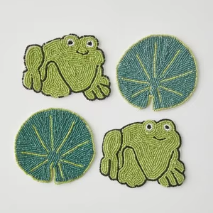 Posavasos Moderno y Elegante con Bordado de Cuentas para Mesa de Comedor, Cuentas Personalizadas para Punto de Cruz y Manualidades de Bordado - Product Image 1