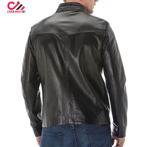 Men's Premium Quality Leather <b>Jacket</b> Fashionable <b>Sheepskin</b> Leather <b>Jacket</b> Winter Motorcycle Racing Leather <b>jacket</b> for men - Product Image 5