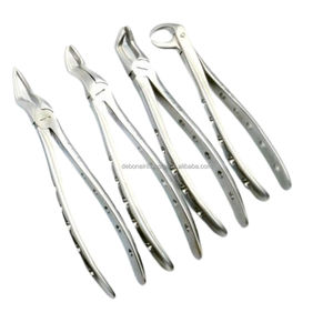 Juego de Fórceps Dentales Manuales de Acero Inoxidable 10x de Alta Calidad, Duraderos para Extracción de Raíces Dentales, Molares y Mandíbula, Confiables para Hospitales y Consultorios Dentales - Product Image 5