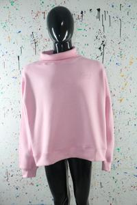 PINK <b>Mock</b> <b>Neck</b> Sweatshirt 100% wide <b>neck</b> Sweatshirt Finer Threads - Product Image 2