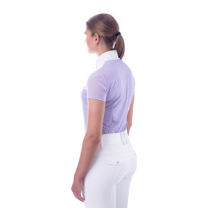 Camiseta de Equitación Elástica en 4 Direcciones de Alta Calidad, Capa Base para Competición, Camisa de Polo con Tela Técnica Suave al Tacto - Product Image 2