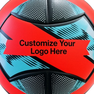 Ballon de football de qualité supérieure Soccer Max SB-001 personnalisable, rouge, turquoise, noir, durable, léger, 430 grammes, emballage personnalisé - Product Image 3